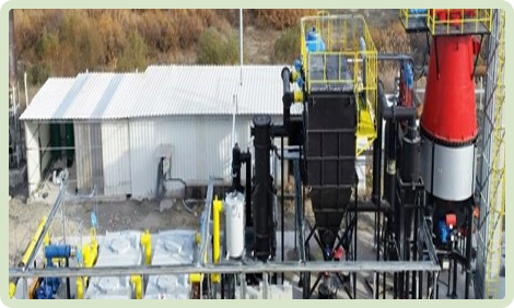 Carbon sequestration plant